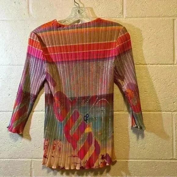 Zimmerman Long Sleeve Graphic Design Top-Size 1 - Picture 2 of 10